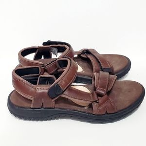 Teva Women's Brown Leather Sandals Size 9